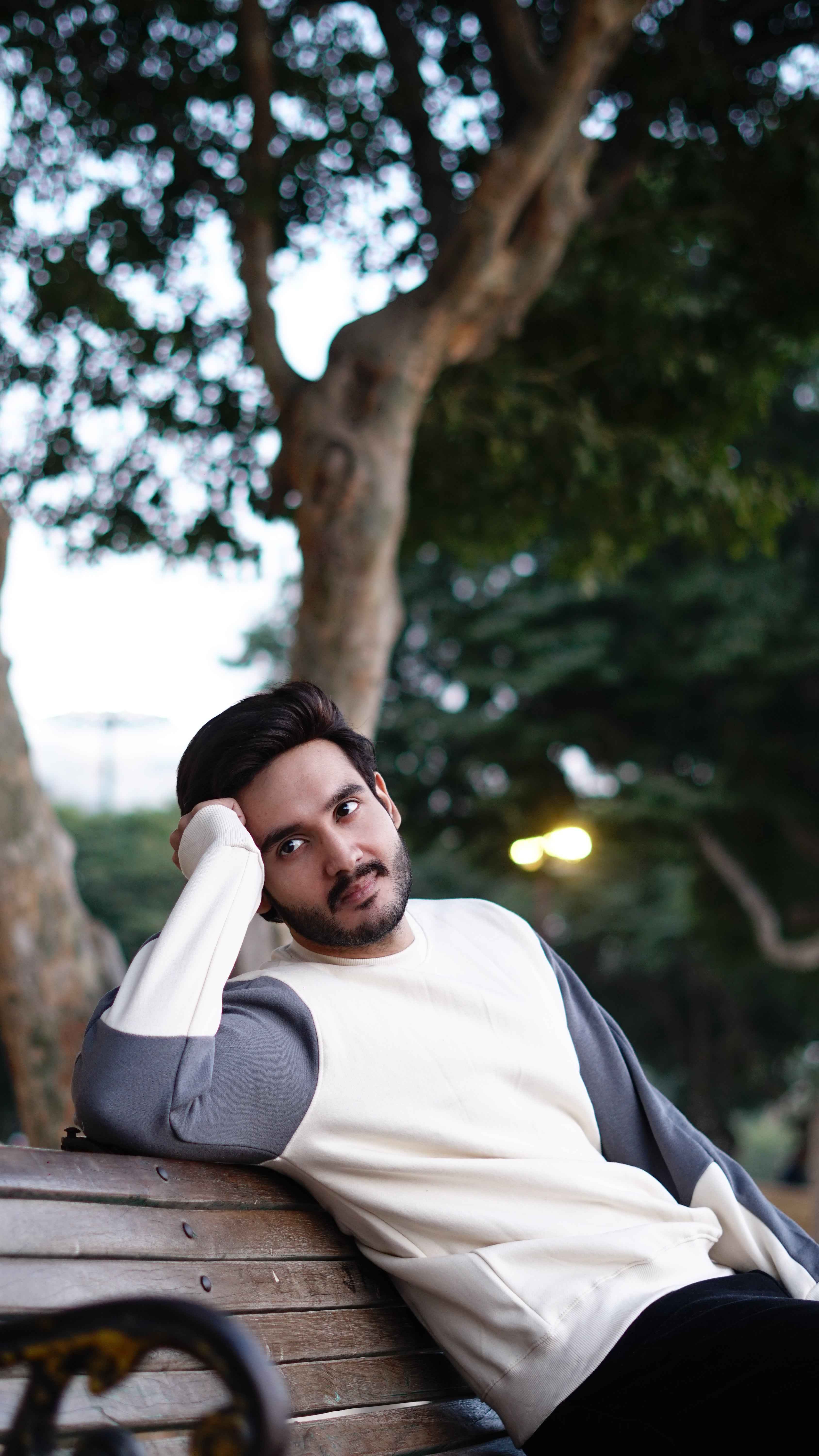 Mens color block hippop style sweatshirt - Premium Sweatshirts from The Divine Shop - Just Rs.2499! Shop now at The Divine Shop