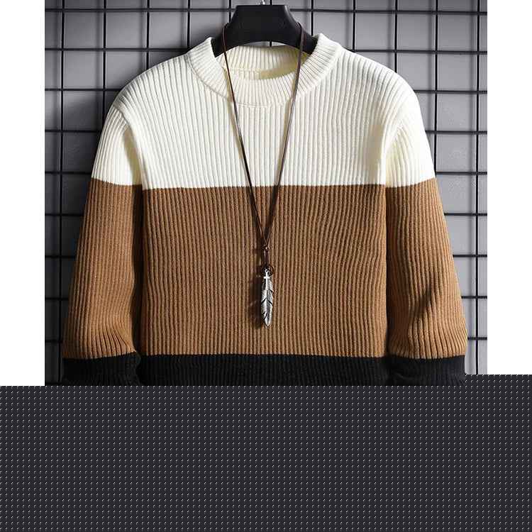 Color blocked ribbed knit sweatshirt style - Premium Sweatshirts from The Divine Shop - Just Rs.2299! Shop now at The Divine Shop
