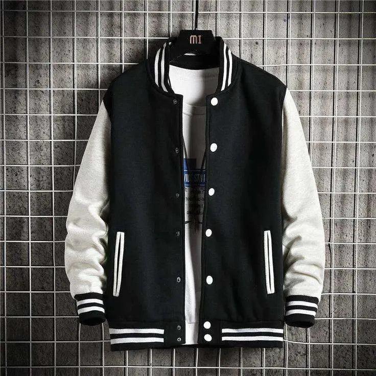 Three varsity baseball jackets casual outings - Premium  from The Divine Shop - Just Rs.2999! Shop now at The Divine Shop