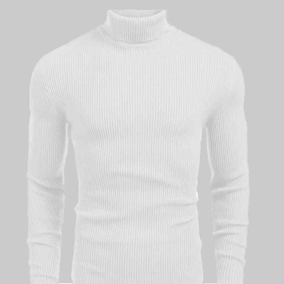 Folded stacked colorful basic high neck sweaters - Premium High Neck from My Store - Just Rs.5000! Shop now at The Divine Shop