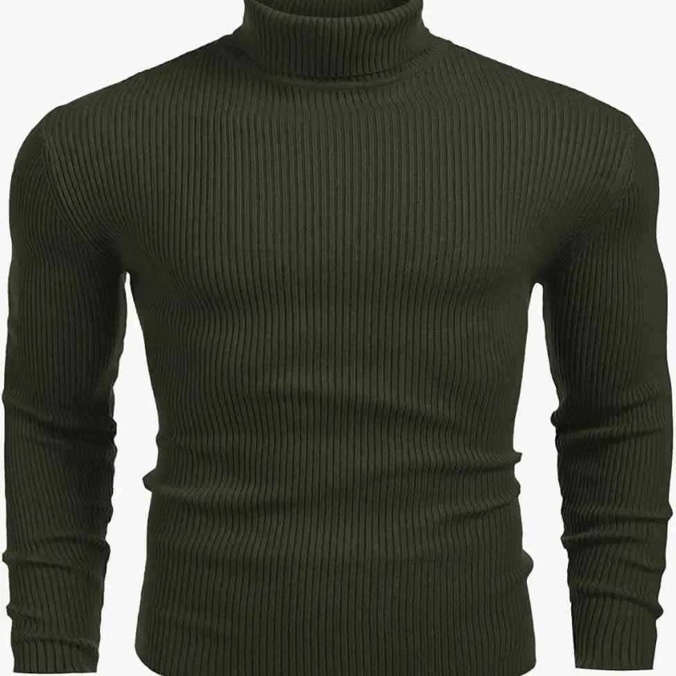 Folded stacked colorful basic high neck sweaters - Premium High Neck from My Store - Just Rs.5000! Shop now at The Divine Shop