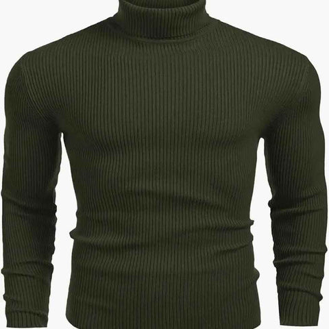 Folded stacked colorful basic high neck sweaters - Premium High Neck from My Store - Just Rs.5000! Shop now at The Divine Shop
