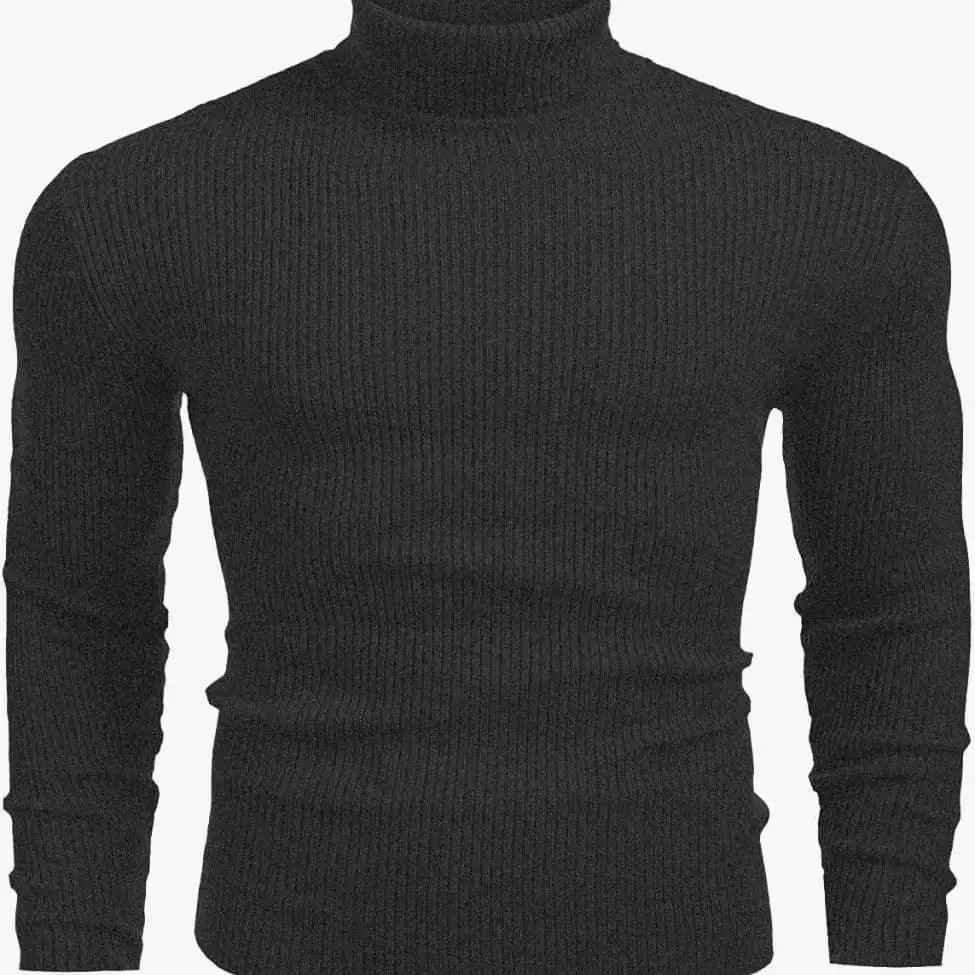 Folded stacked colorful basic high neck sweaters - Premium High Neck from My Store - Just Rs.5000! Shop now at The Divine Shop