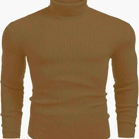 Folded stacked colorful basic high neck sweaters - Premium High Neck from My Store - Just Rs.5000! Shop now at The Divine Shop