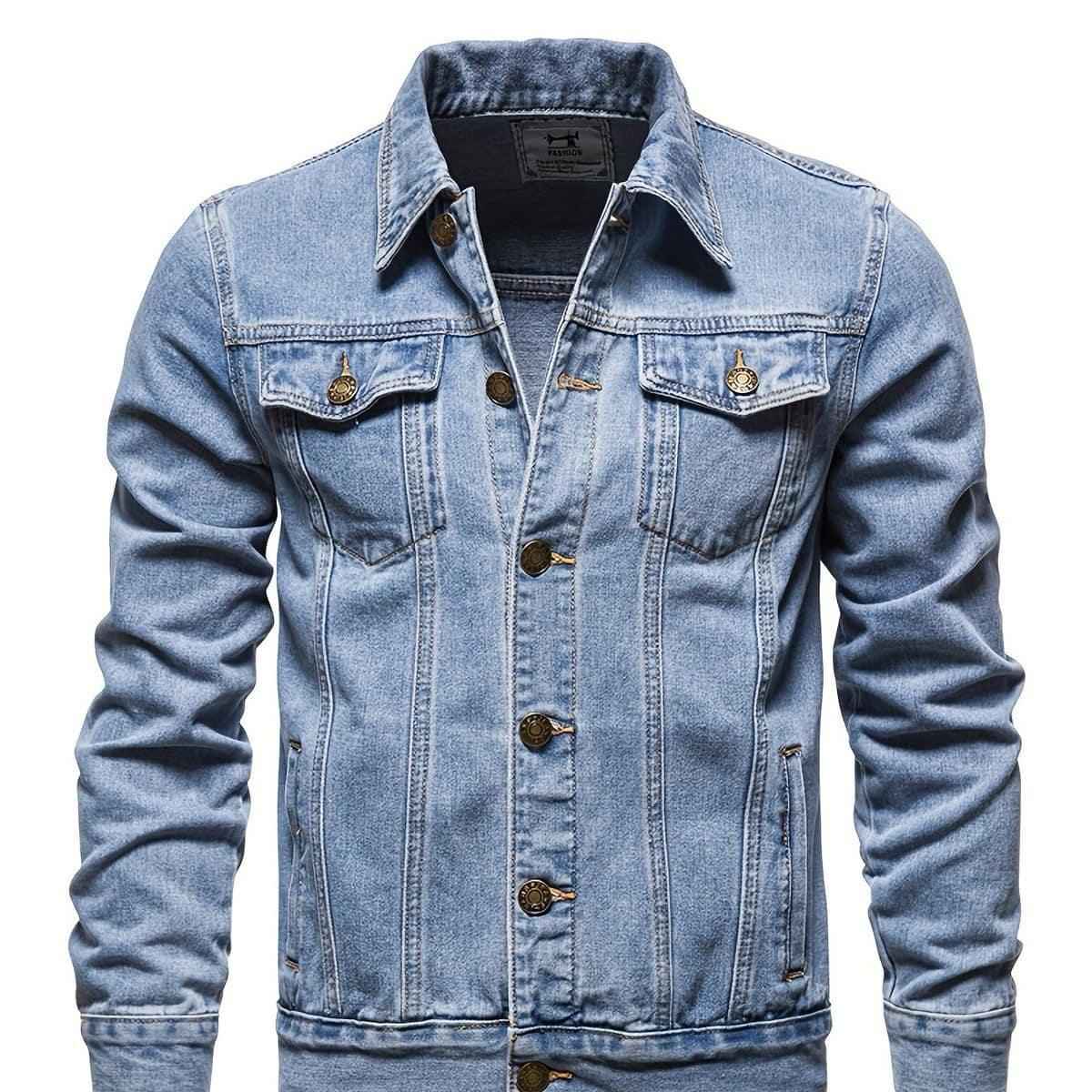 Ice blue denim jacket - Premium Denim jacket from The Divine Shop - Just Rs.3350! Shop now at The Divine Shop