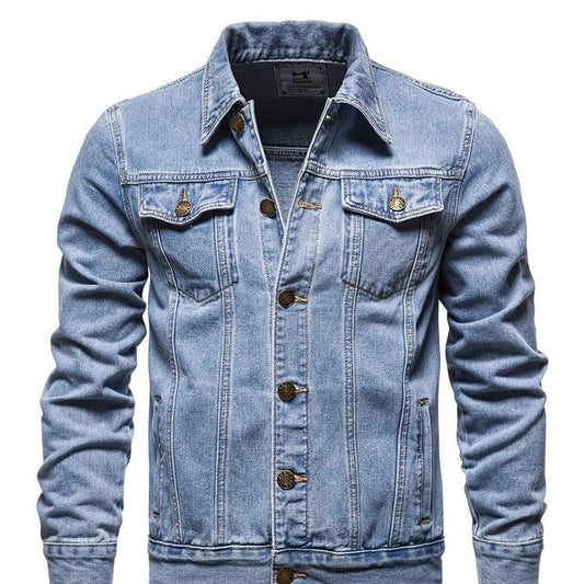 Ice blue denim jacket - Premium Denim jacket from The Divine Shop - Just Rs.3350! Shop now at The Divine Shop